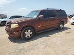 2007 Ford Expedition El Limited Maroon vin: 1FMFK20567LA07017