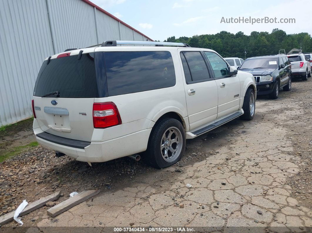 2007 Ford Expedition El Limited Белый vin: 1FMFK20567LA33312