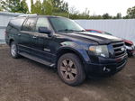 2007 Ford Expedition El Limited Black vin: 1FMFK20567LA94885