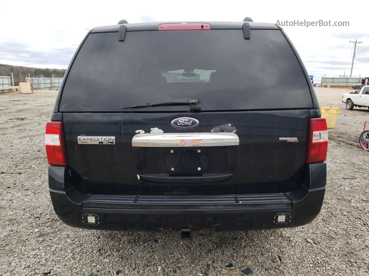 2008 Ford Expedition El Limited Black vin: 1FMFK20568LA73018