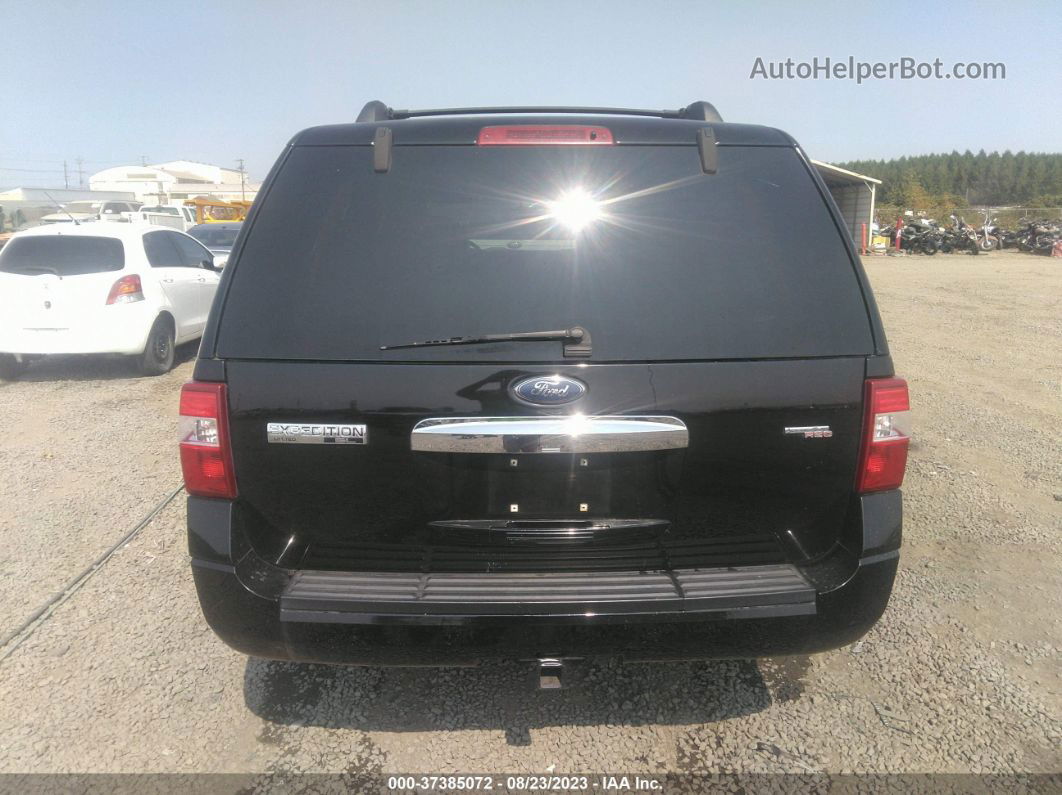 2007 Ford Expedition El Limited Черный vin: 1FMFK20587LA27351