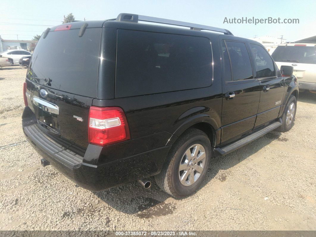 2007 Ford Expedition El Limited Черный vin: 1FMFK20587LA27351