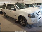 2007 Ford Expedition El Limited White vin: 1FMFK20587LA65257