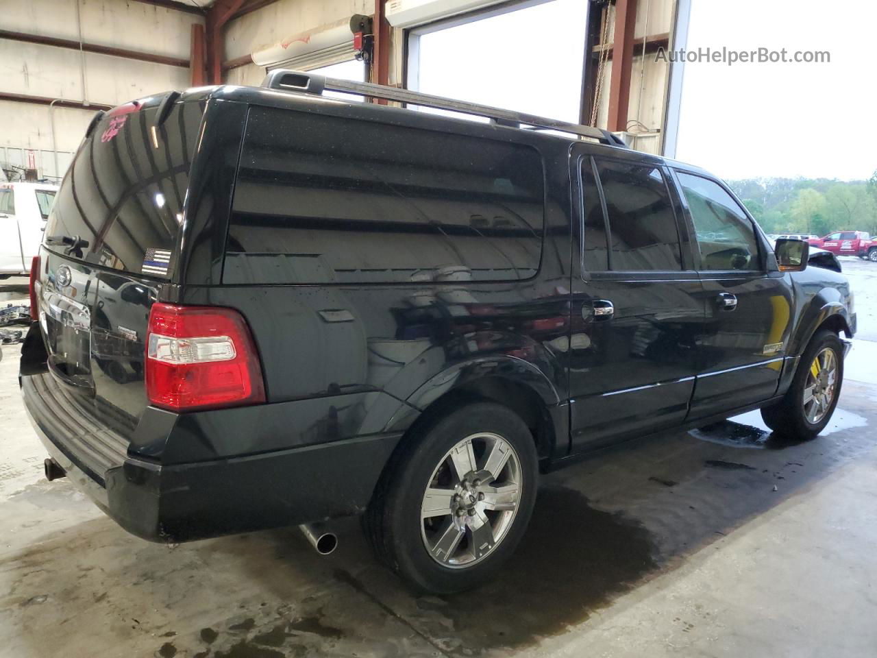 2008 Ford Expedition El Limited Black vin: 1FMFK20598LA32902