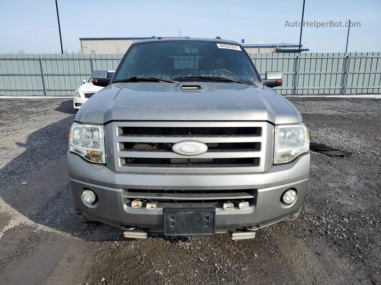 2008 Ford Expedition El Limited Gray vin: 1FMFK20598LA44712