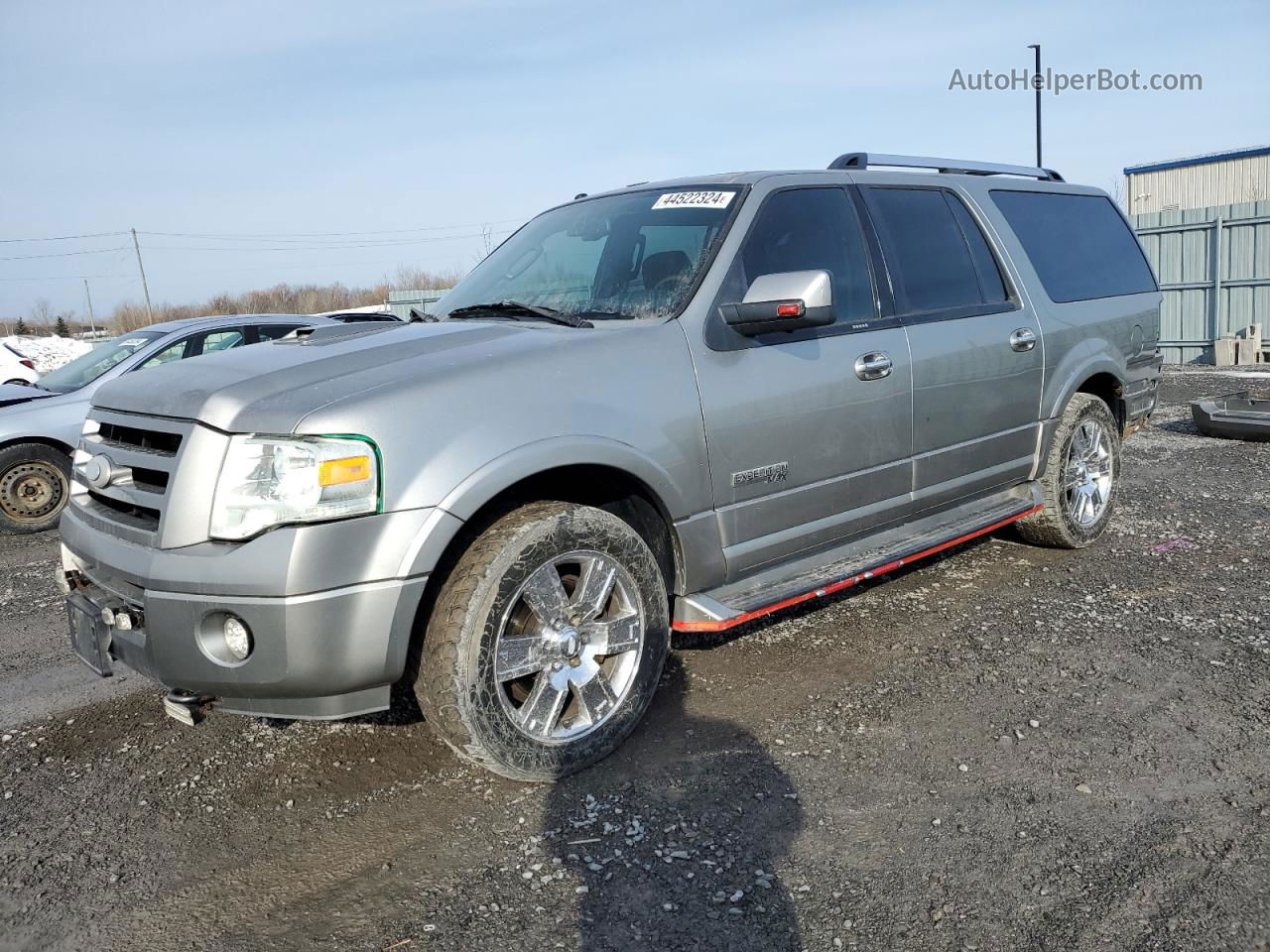 2008 Ford Expedition El Limited Gray vin: 1FMFK20598LA44712