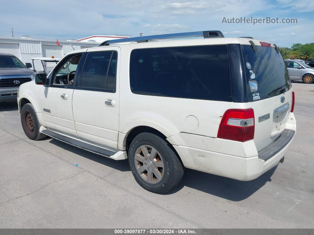 2007 Ford Expedition El Limited Белый vin: 1FMFK205X7LA21177