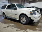 2007 Ford Expedition El Limited White vin: 1FMFK205X7LA22300