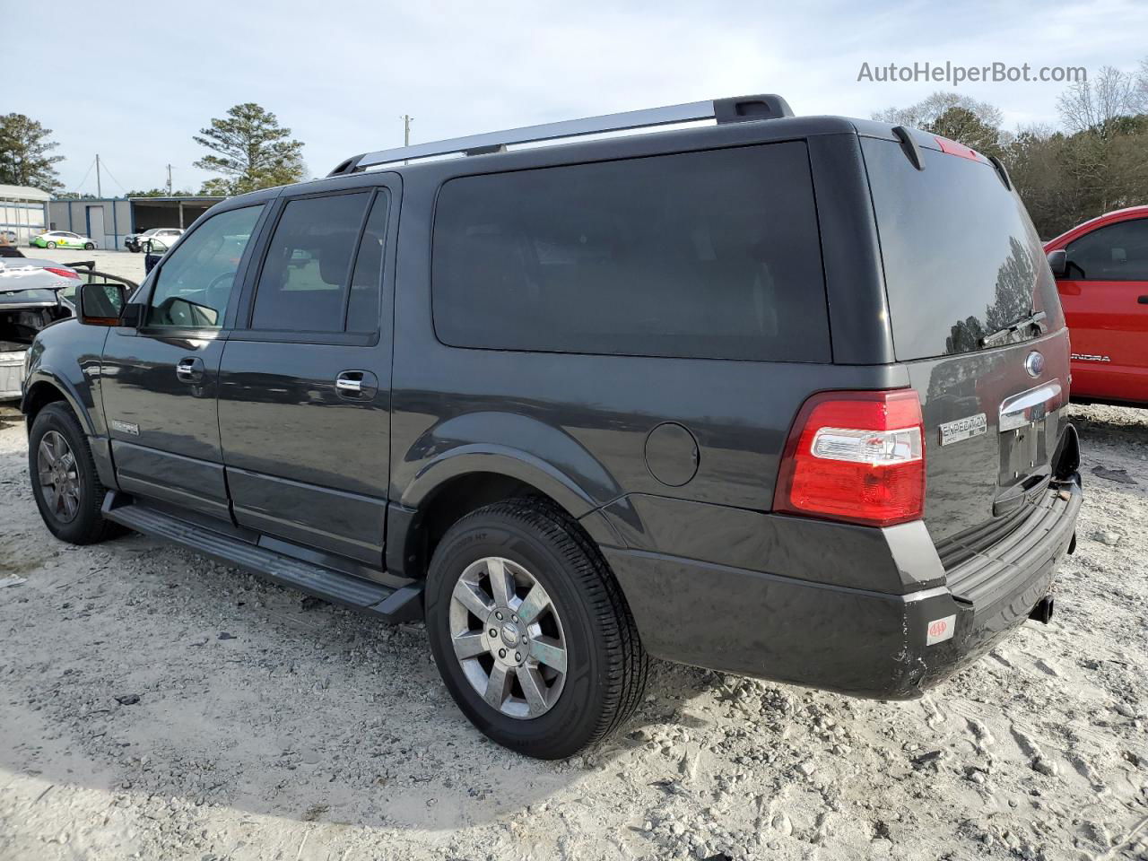 2007 Ford Expedition El Limited Gray vin: 1FMFK205X7LA42577