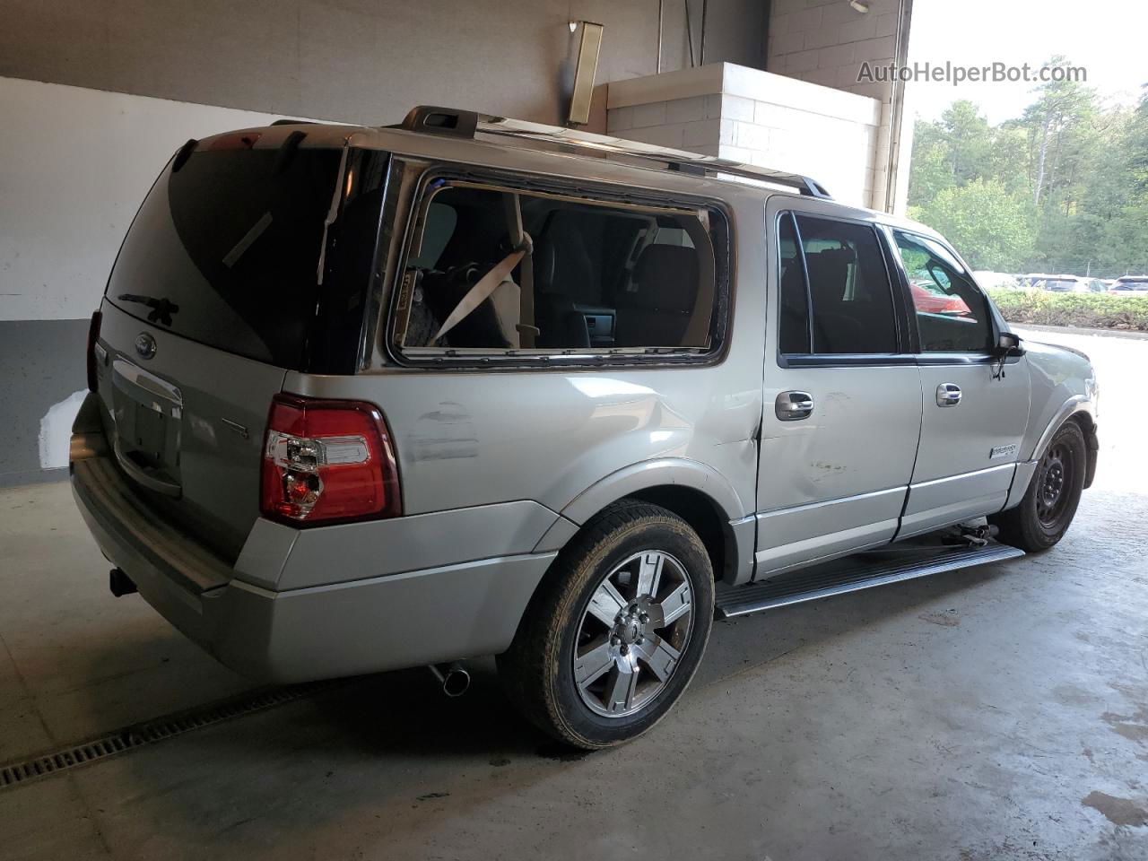 2008 Ford Expedition El Limited Silver vin: 1FMFK205X8LA02064