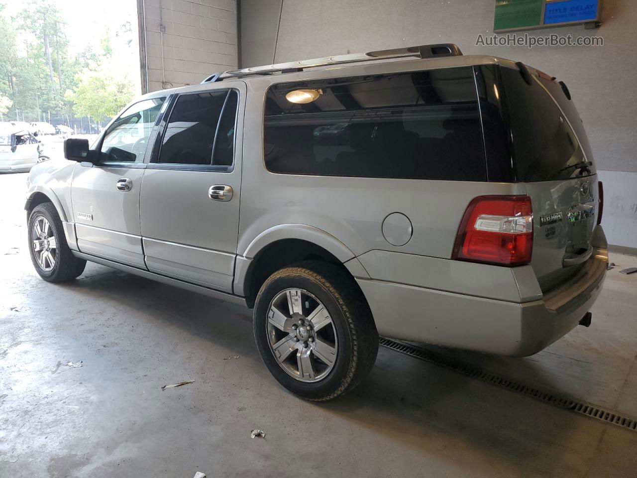 2008 Ford Expedition El Limited Silver vin: 1FMFK205X8LA02064