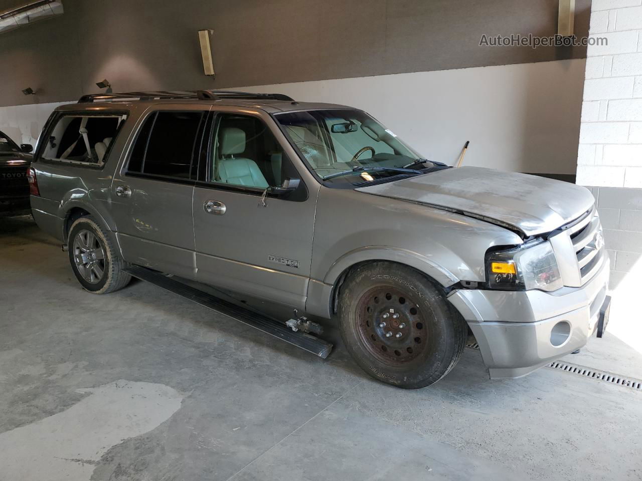 2008 Ford Expedition El Limited Silver vin: 1FMFK205X8LA02064