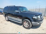 2007 Ford Expedition Xlt Black vin: 1FMFU15507LA36459