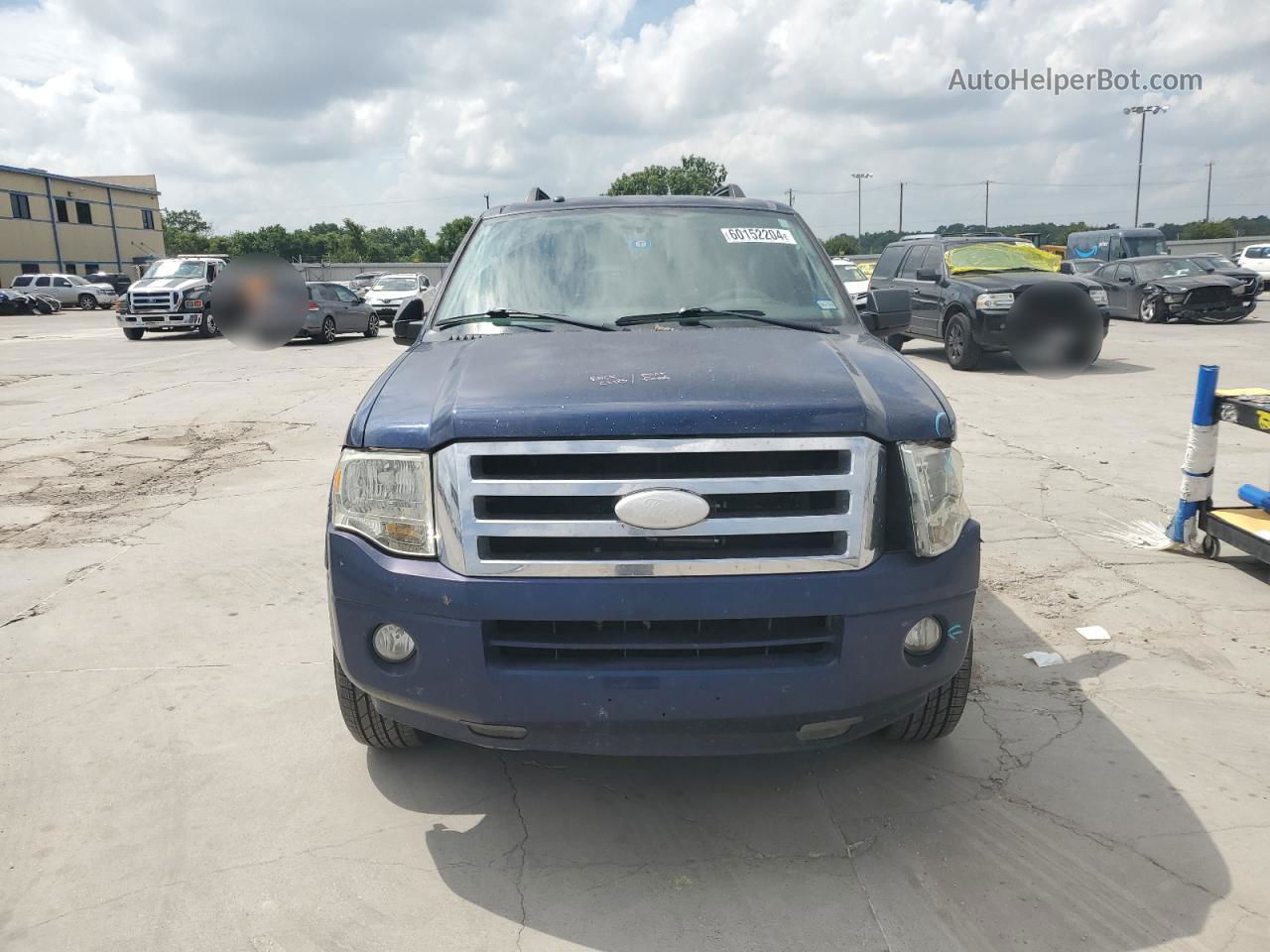 2008 Ford Expedition Xlt Blue vin: 1FMFU15508LA31358