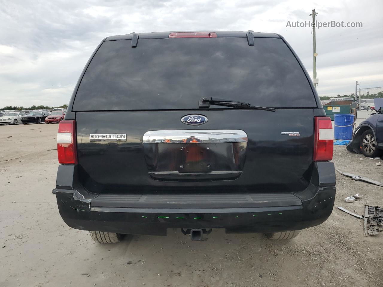 2008 Ford Expedition Xlt Black vin: 1FMFU15508LA41257