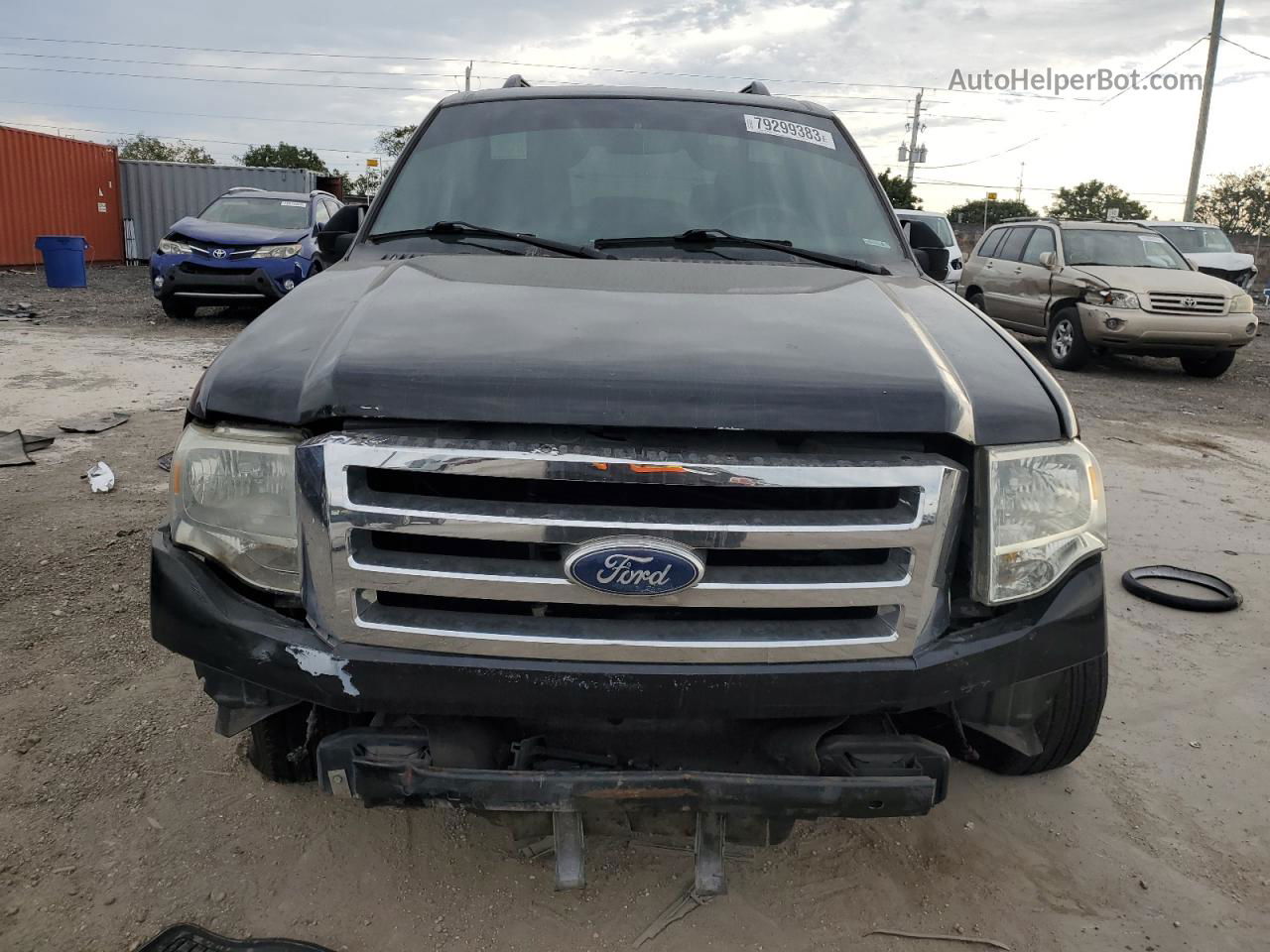 2008 Ford Expedition Xlt Black vin: 1FMFU15508LA41257