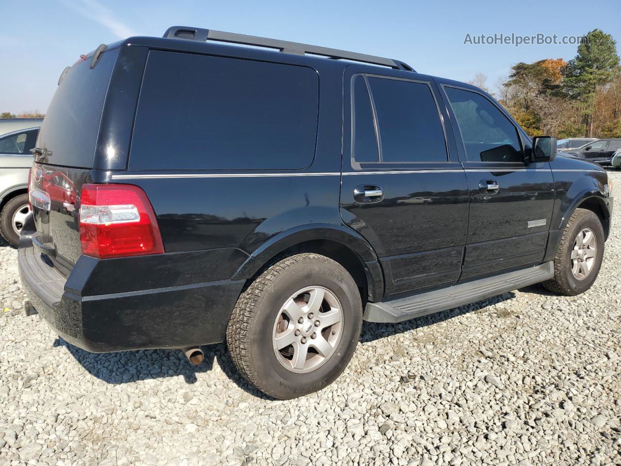 2008 Ford Expedition Xlt Черный vin: 1FMFU15508LA53926