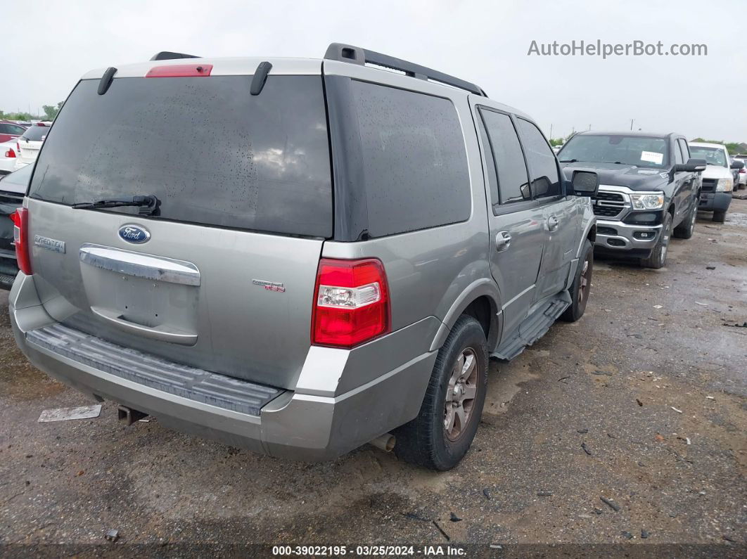 2008 Ford Expedition Xlt Gray vin: 1FMFU15508LA83718