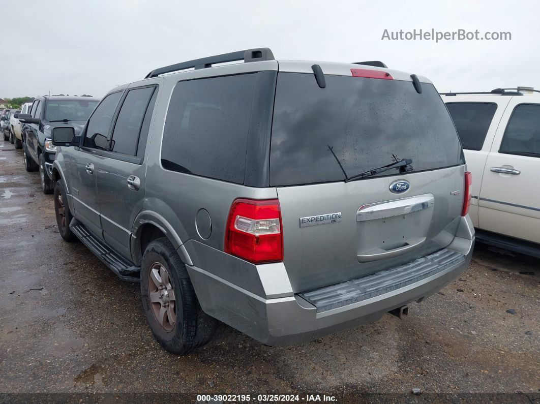 2008 Ford Expedition Xlt Gray vin: 1FMFU15508LA83718