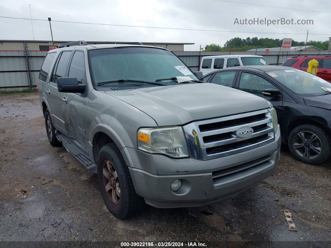 2008 Ford Expedition Xlt Gray vin: 1FMFU15508LA83718