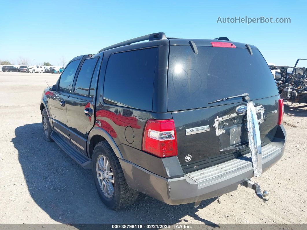 2007 Ford Expedition Xlt Black vin: 1FMFU15517LA39693