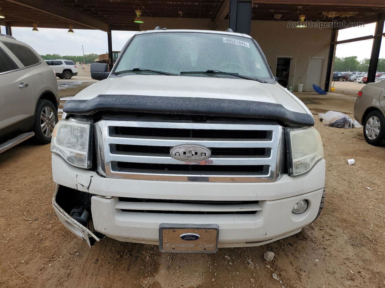 2008 Ford Expedition Xlt White vin: 1FMFU15518LA32258