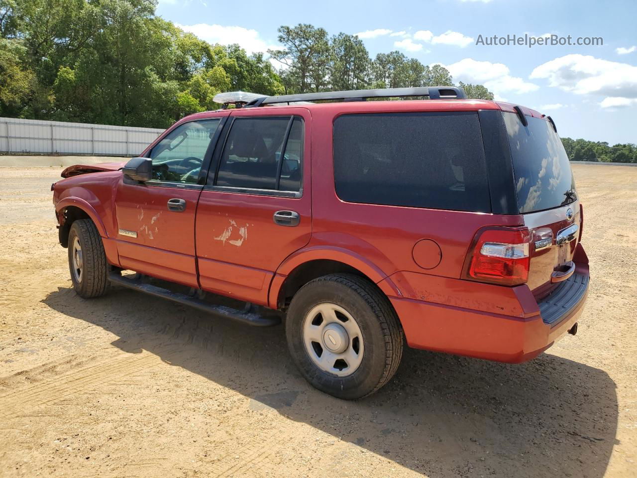 2008 Ford Expedition Xlt Красный vin: 1FMFU15518LA75630