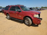 2008 Ford Expedition Xlt Red vin: 1FMFU15518LA75630