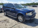 2008 Ford Expedition Xlt Blue vin: 1FMFU15518LA79015