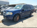 2008 Ford Expedition Ssv/xlt Синий vin: 1FMFU15518LA83212