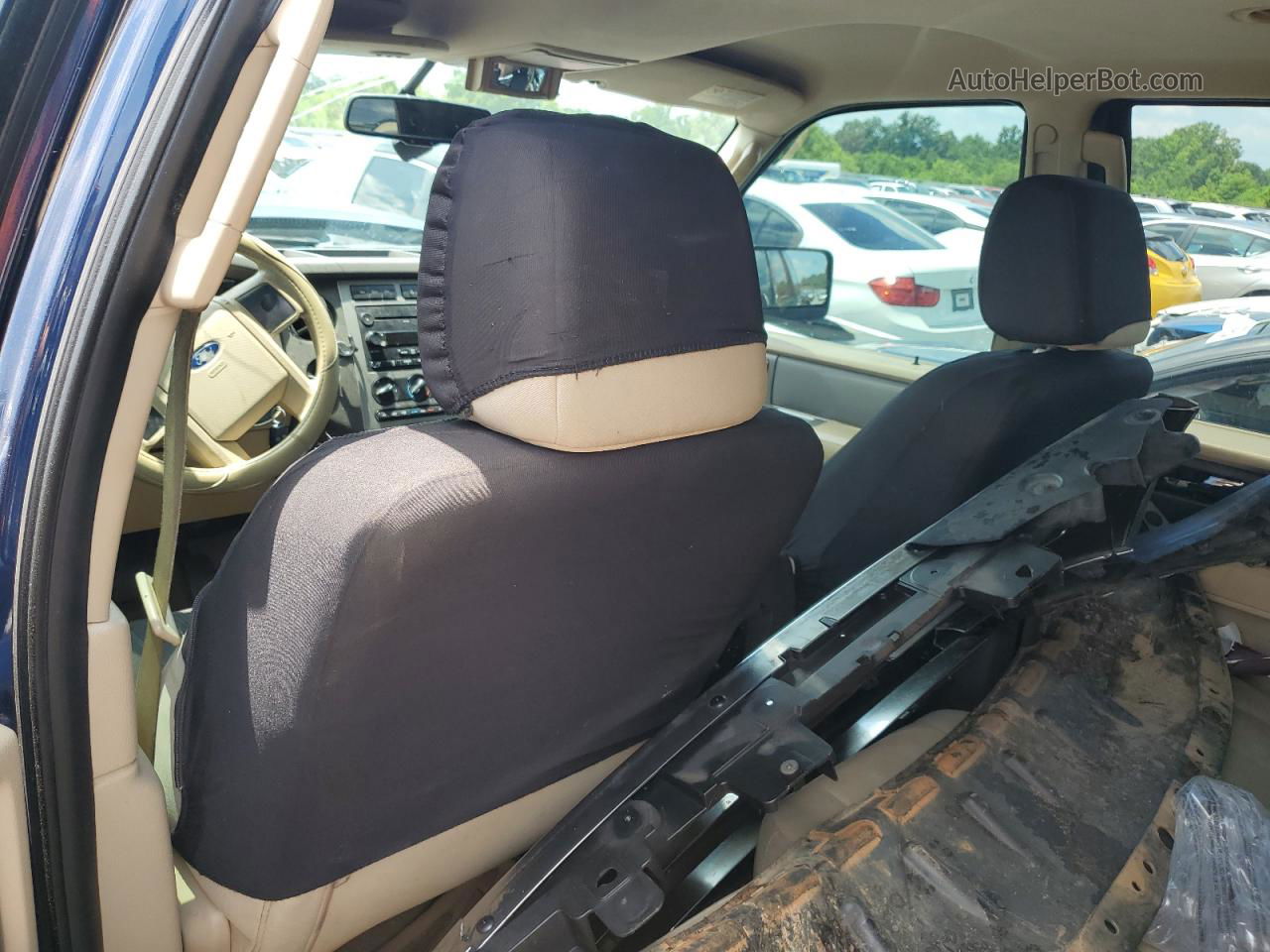 2007 Ford Expedition Xlt Blue vin: 1FMFU15527LA24846