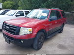 2007 Ford Expedition Xlt Бордовый vin: 1FMFU15527LA25009
