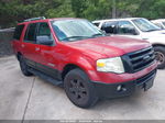2007 Ford Expedition Xlt Бордовый vin: 1FMFU15527LA25009