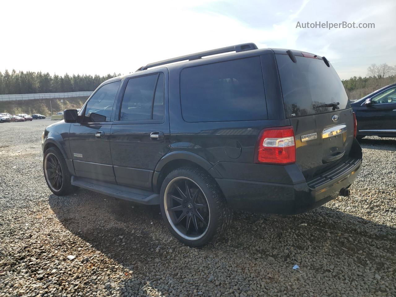 2008 Ford Expedition Xlt Black vin: 1FMFU15528LA18076