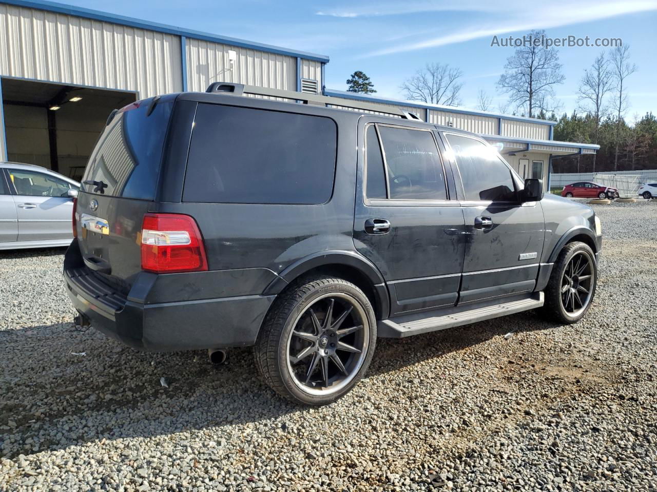 2008 Ford Expedition Xlt Black vin: 1FMFU15528LA18076