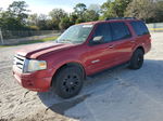 2008 Ford Expedition Xlt Red vin: 1FMFU15538LA19690