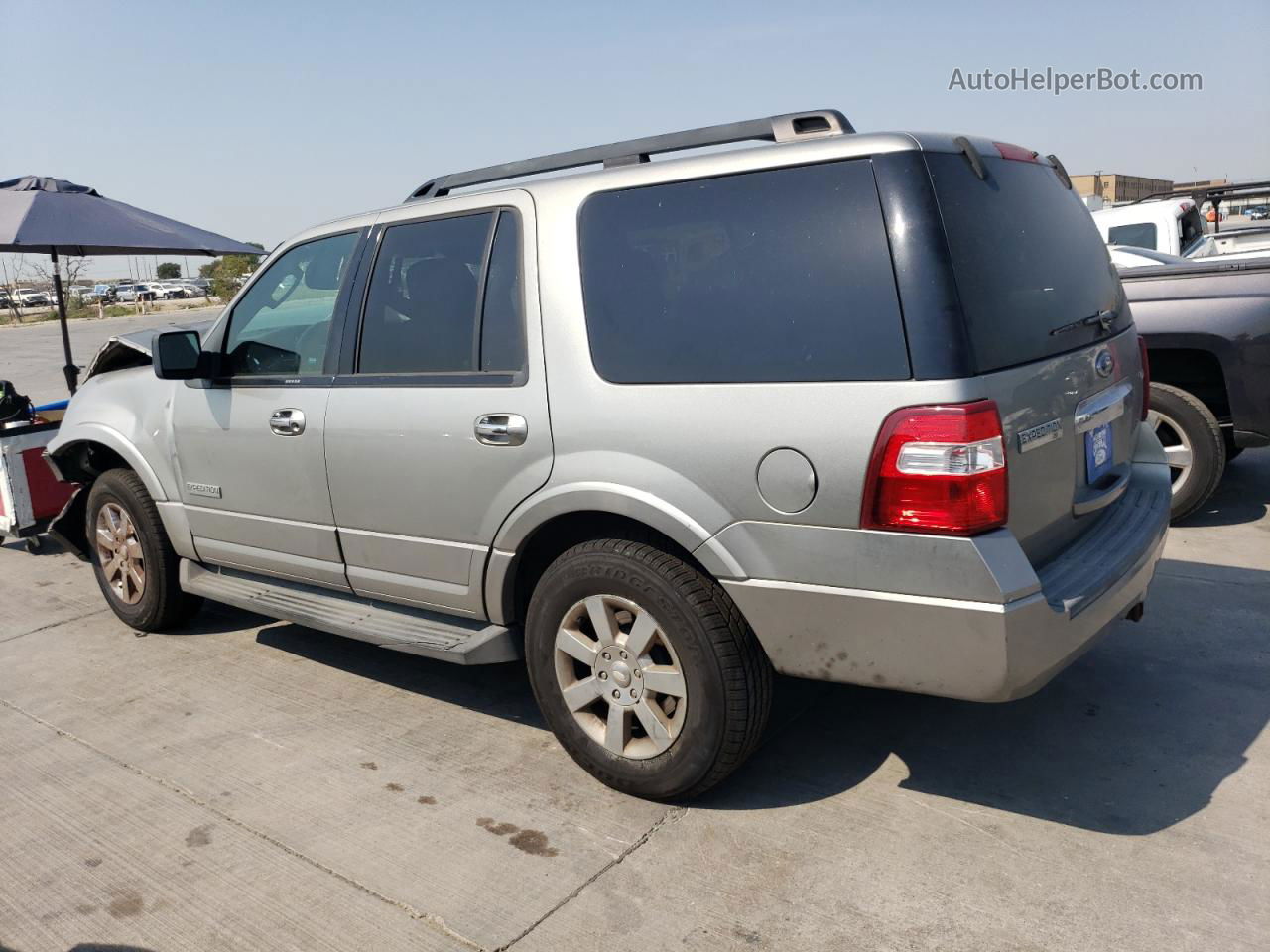 2008 Ford Expedition Xlt Silver vin: 1FMFU15538LA87066