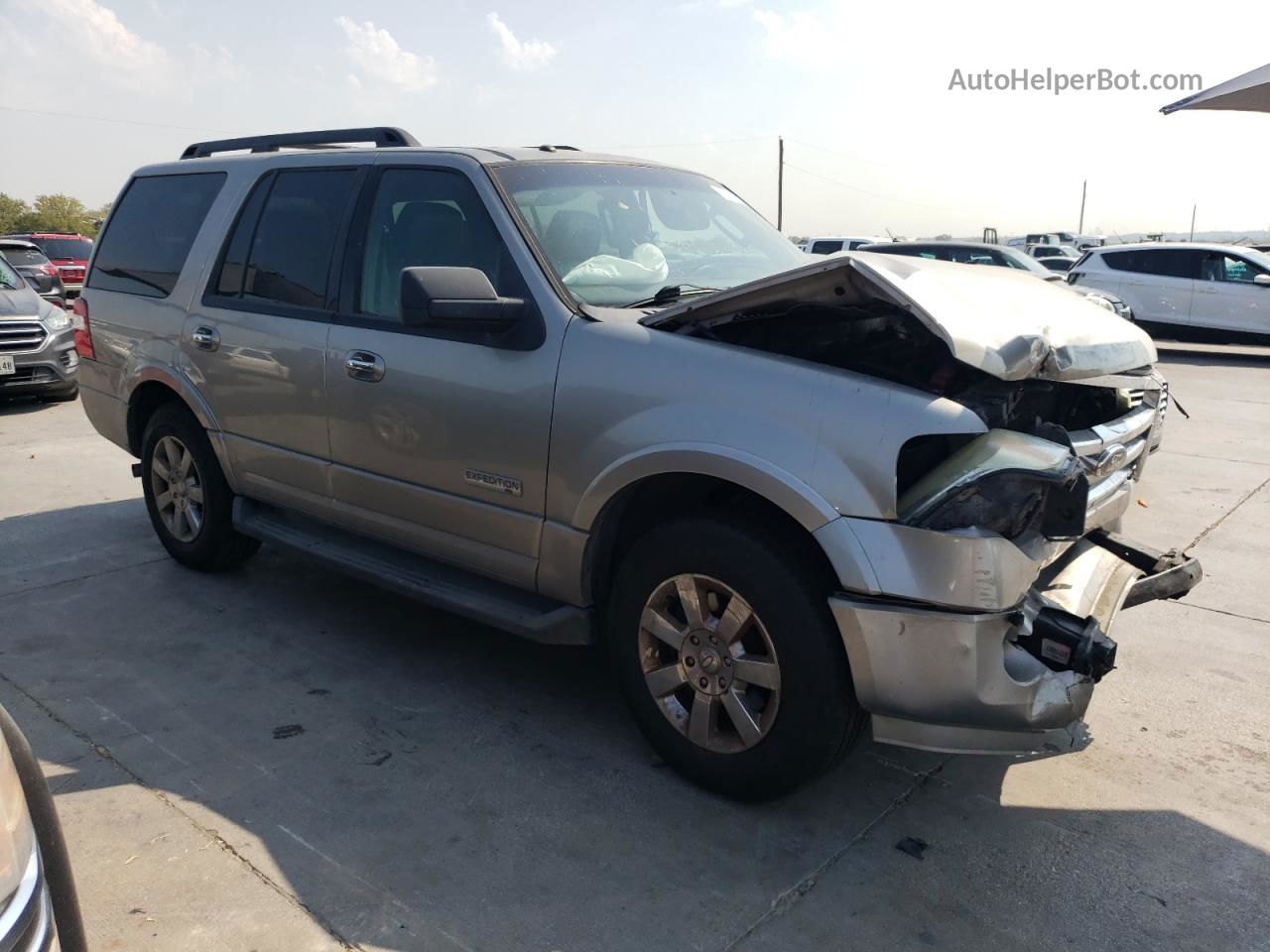 2008 Ford Expedition Xlt Silver vin: 1FMFU15538LA87066