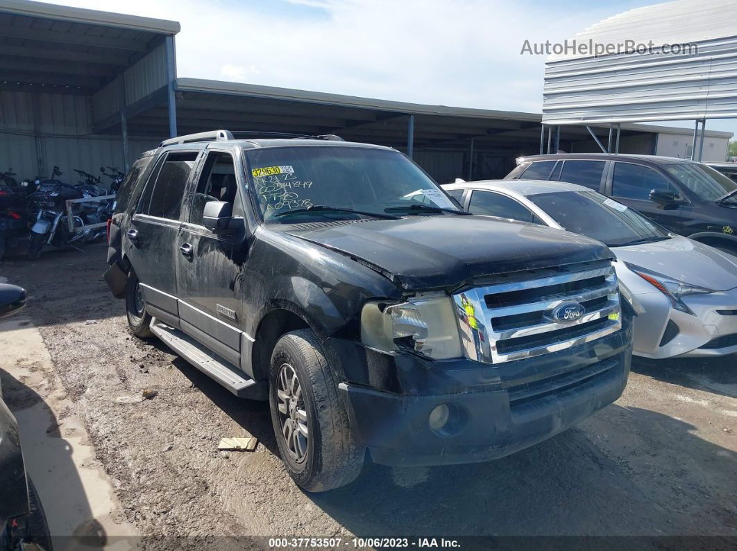 2007 Ford Expedition Xlt Черный vin: 1FMFU15547LA09328