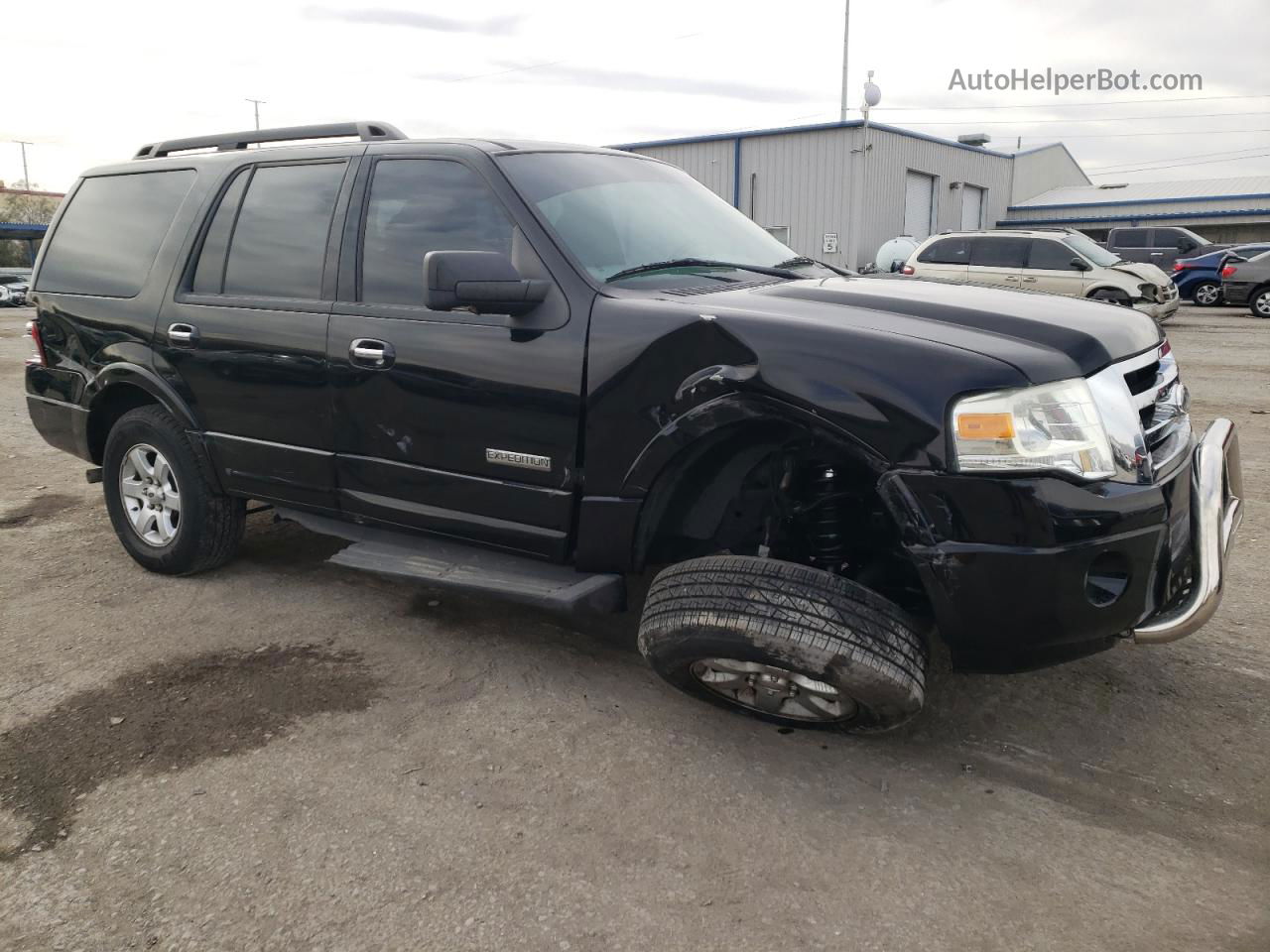 2008 Ford Expedition Xlt Black vin: 1FMFU15548LA23781