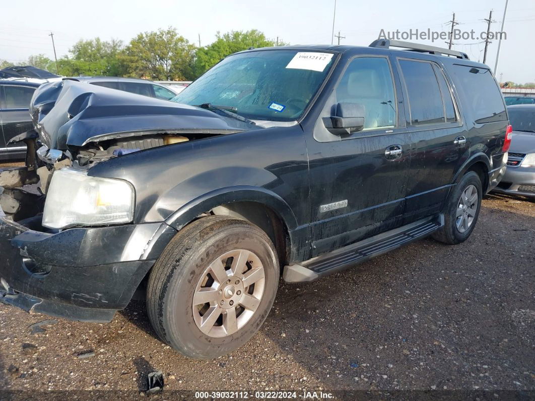 2008 Ford Expedition Xlt Black vin: 1FMFU15548LA66520