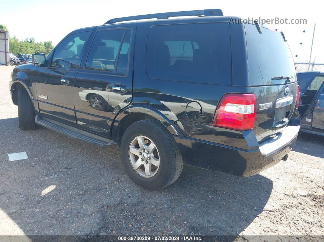 2008 Ford Expedition Xlt Black vin: 1FMFU15548LA87352