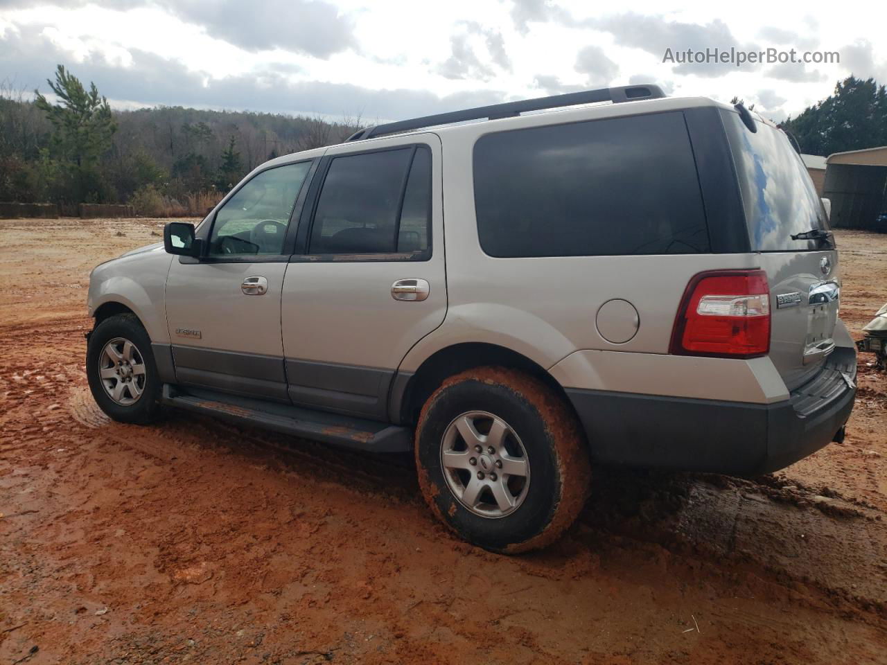 2007 Ford Expedition Xlt Silver vin: 1FMFU15557LA01223