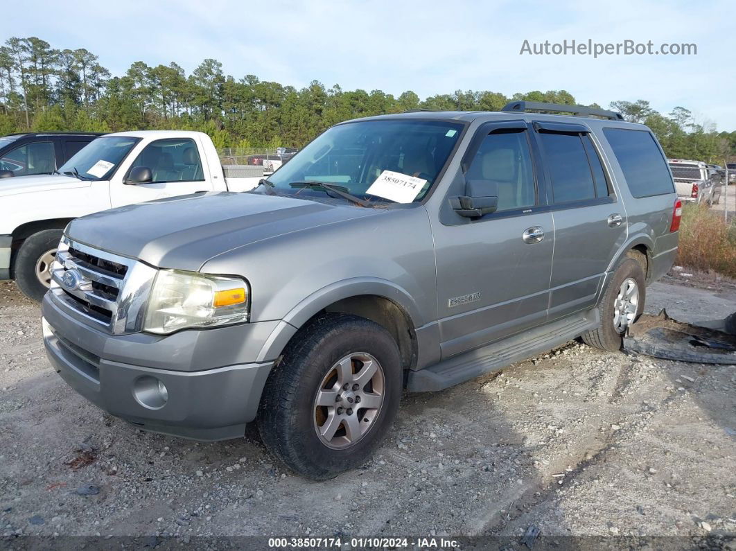 2008 Ford Expedition Xlt Silver vin: 1FMFU15558LA32554