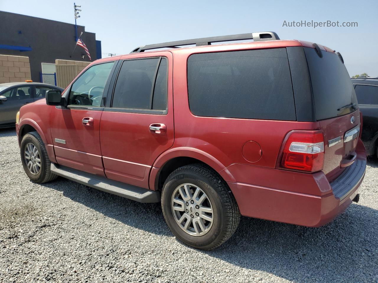 2008 Ford Expedition Xlt Red vin: 1FMFU15558LA38774