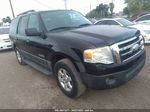 2007 Ford Expedition Xlt Black vin: 1FMFU15567LA80305