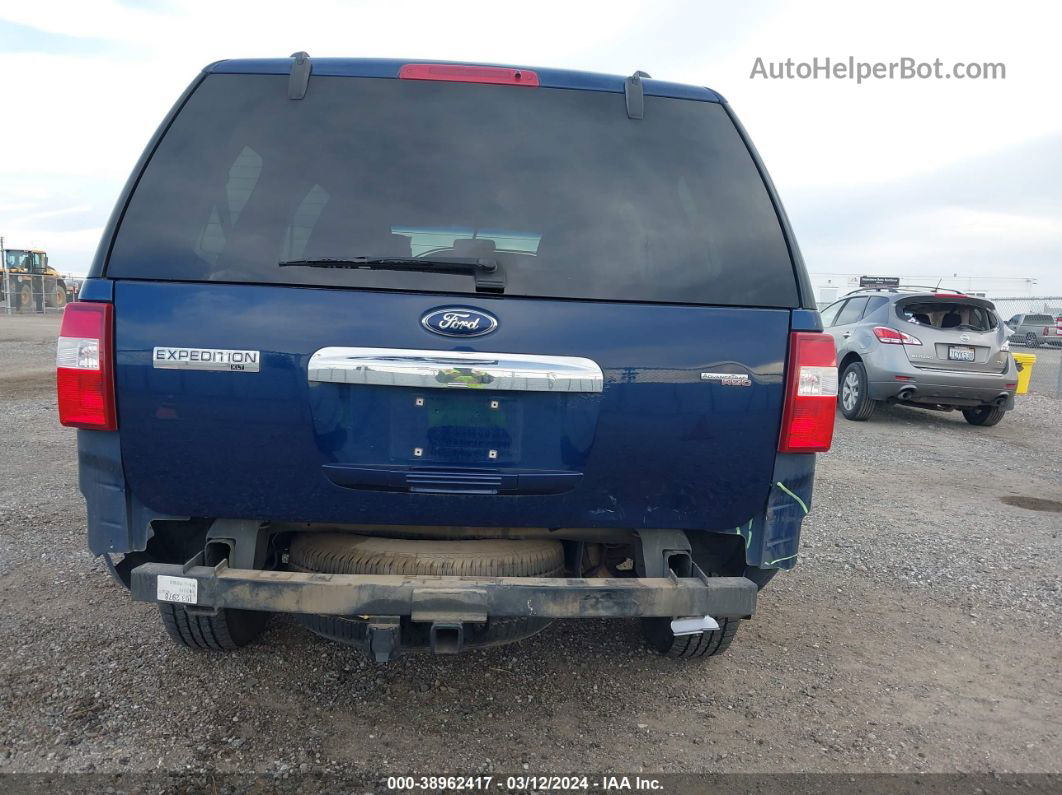 2007 Ford Expedition Xlt Blue vin: 1FMFU15577LA82094