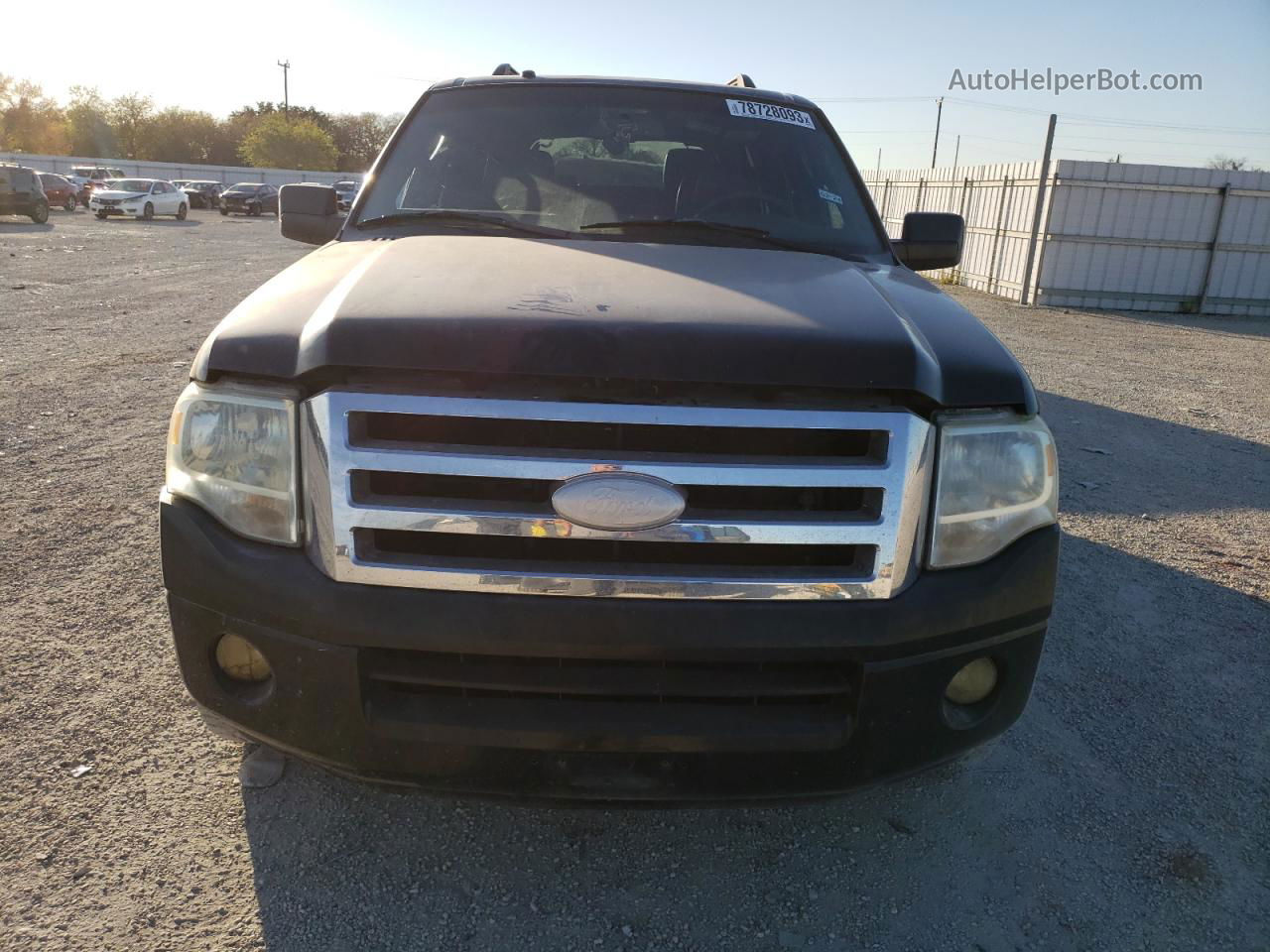 2008 Ford Expedition Xlt Black vin: 1FMFU15578LA81724