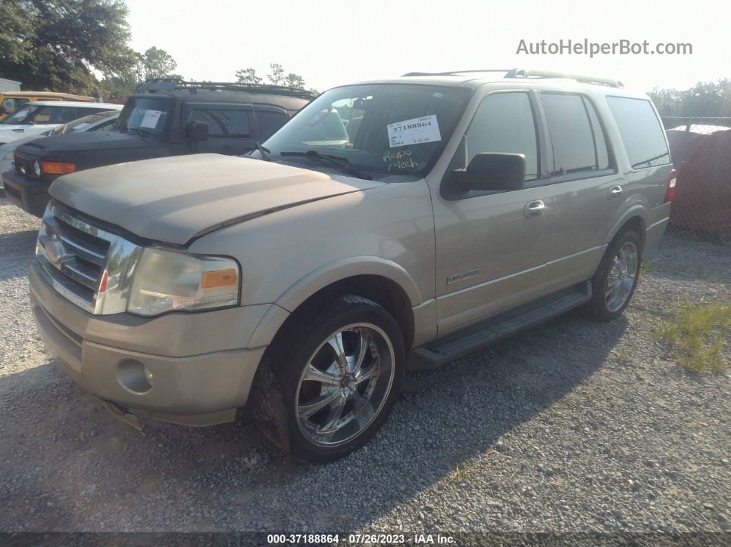 2008 Ford Expedition Ssv/xlt Gold vin: 1FMFU15588LA35402