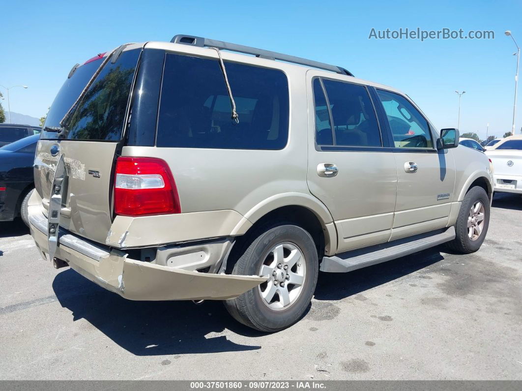 2008 Ford Expedition Ssv/xlt Beige vin: 1FMFU15588LA46951